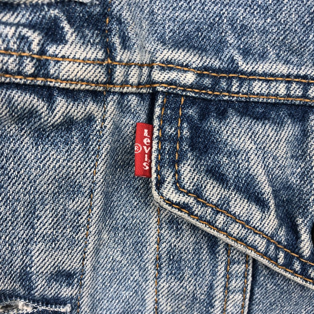 Levi's 70503-02 Denim Jacket, Men's Size L cotton blue type Vintage Second Hand