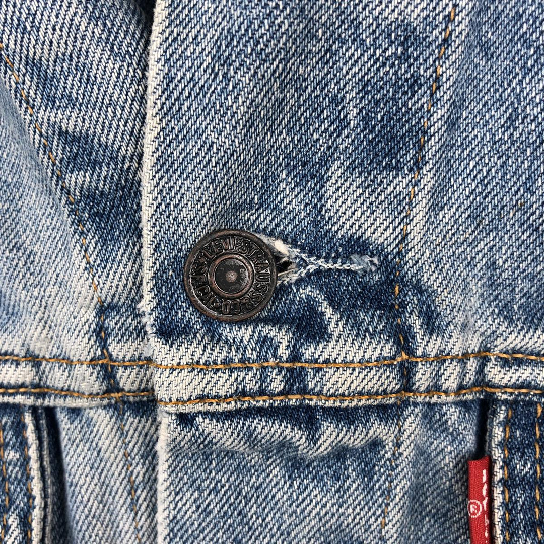Levi's 70503-02 Denim Jacket, Men's Size L cotton blue type Vintage Second Hand