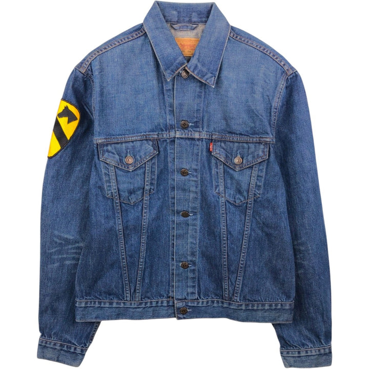 2000'S Levi's 70500-04 Denim Jacket (Men's XL equivalent) cotton blue type Vintage Second Hand