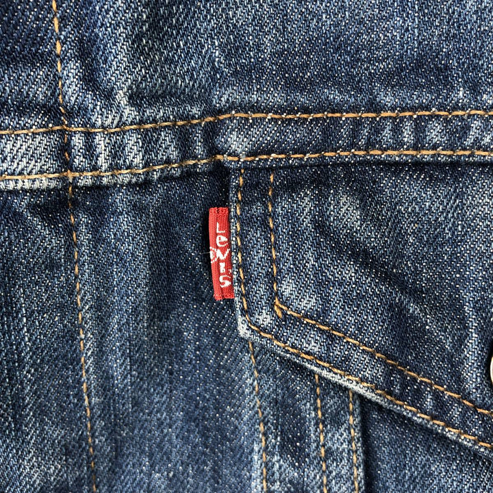 2000'S Levi's 70500-04 Denim Jacket (Men's XL equivalent) cotton blue type Vintage Second Hand