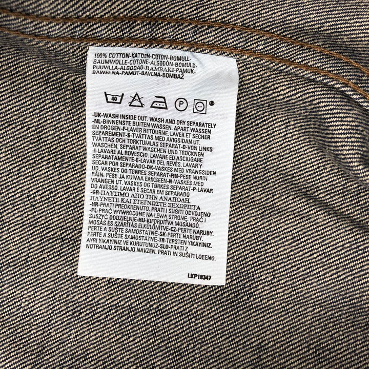 2000'S Levi's 70500-04 Denim Jacket (Men's XL equivalent) cotton blue type Vintage Second Hand