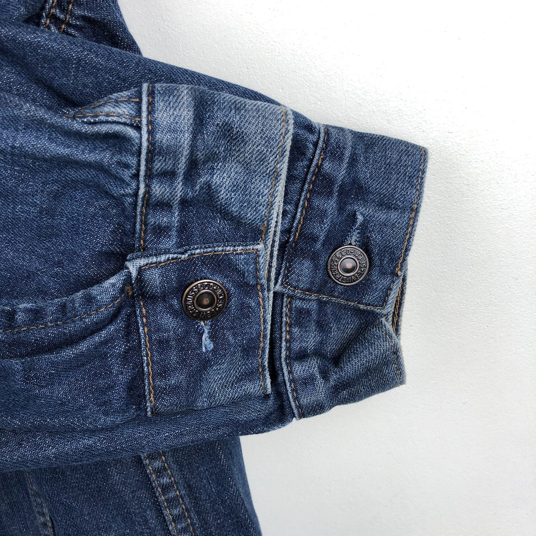 2000'S Levi's 70500-04 Denim Jacket (Men's XL equivalent) cotton blue type Vintage Second Hand