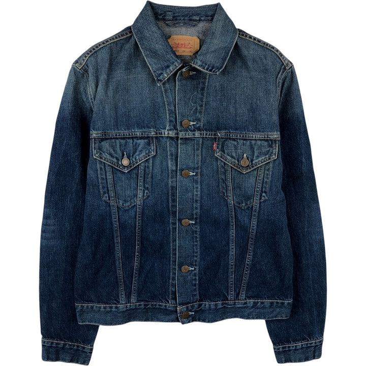 Levi's 70500-04 Denim Jacket (Men's Size XL) cotton blue type Vintage Second Hand