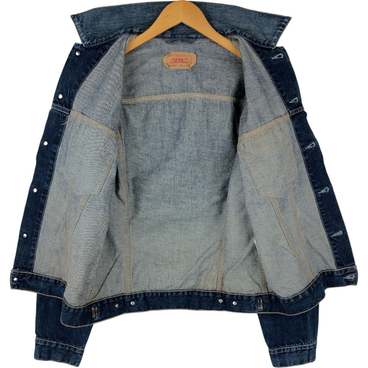 Levi's 70500-04 Denim Jacket (Men's Size XL) cotton blue type Vintage Second Hand