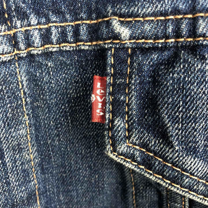 Levi's 70500-04 Denim Jacket (Men's Size XL) cotton blue type Vintage Second Hand
