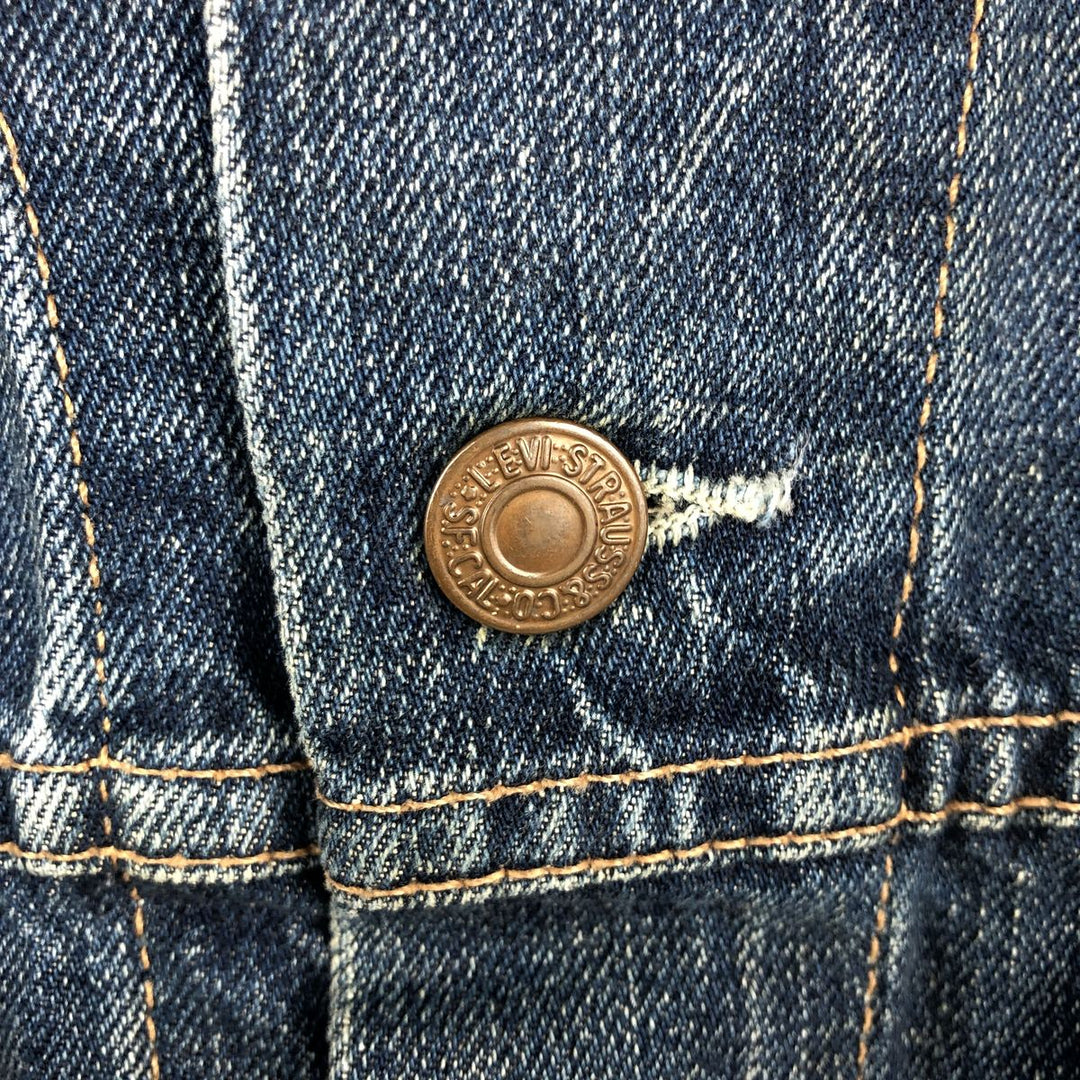 Levi's 70500-04 Denim Jacket (Men's Size XL) cotton blue type Vintage Second Hand