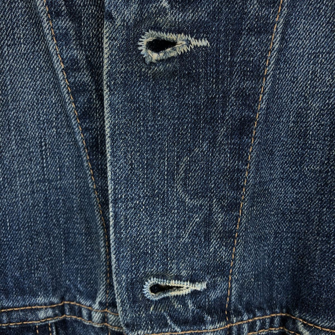 Levi's 70500-04 Denim Jacket (Men's Size XL) cotton blue type Vintage Second Hand