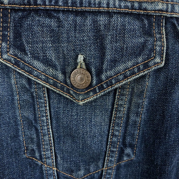 Levi's 70500-04 Denim Jacket (Men's Size XL) cotton blue type Vintage Second Hand