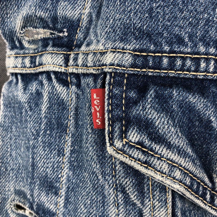 Levi's 70503-02 Denim Jacket, Men's Size L cotton blue type Vintage Second Hand