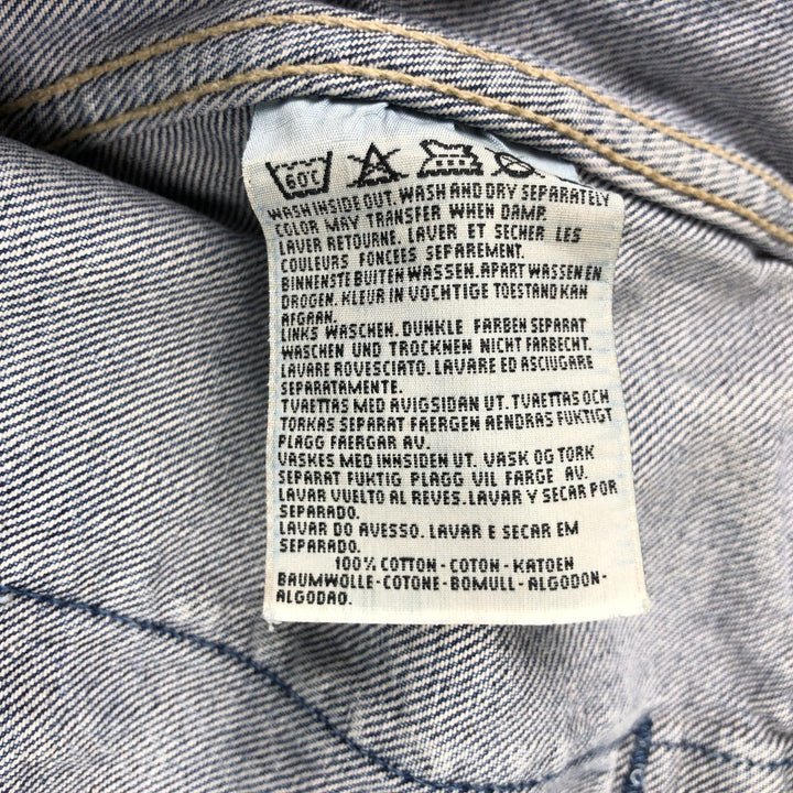Levi's 70503-02 Denim Jacket, Men's Size L cotton blue type Vintage Second Hand