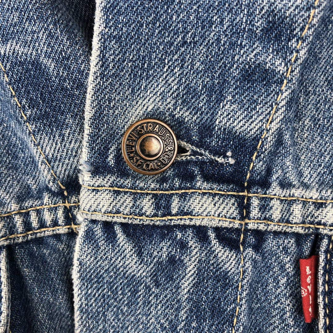 Levi's 70503-02 Denim Jacket, Men's Size L cotton blue type Vintage Second Hand
