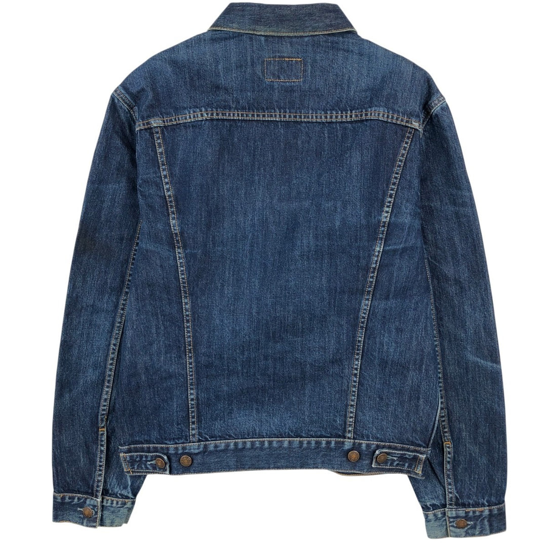 2000'S Levi's 70550-0401 Euro Model Denim Jacket (Men's Size L) cotton blue type Vintage Second Hand