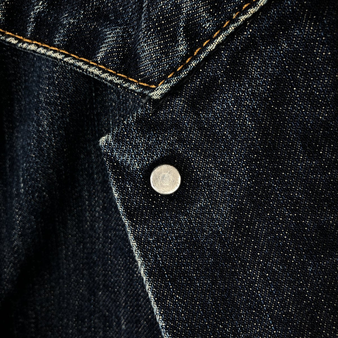 2000'S Levi's 70550-0401 Euro Model Denim Jacket (Men's Size L) cotton blue type Vintage Second Hand