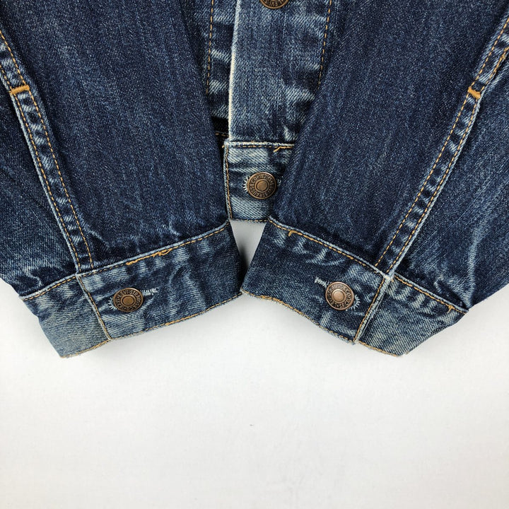 2000'S Levi's 70550-0401 Euro Model Denim Jacket (Men's Size L) cotton blue type Vintage Second Hand
