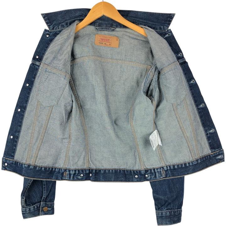 2000'S Levi's 70590-0401 Euro Model Denim Jacket (Men's Size M) cotton blue type Vintage Second Hand