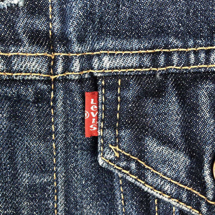 2000'S Levi's 70590-0401 Euro Model Denim Jacket (Men's Size M) cotton blue type Vintage Second Hand
