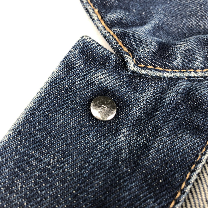 2000'S Levi's 70590-0401 Euro Model Denim Jacket (Men's Size M) cotton blue type Vintage Second Hand