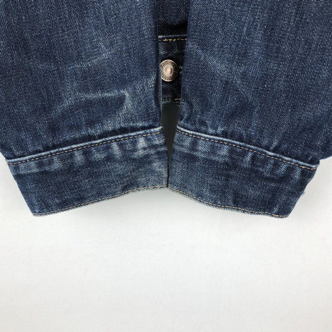 2000'S Levi's 70590-0401 Euro Model Denim Jacket (Men's Size M) cotton blue type Vintage Second Hand