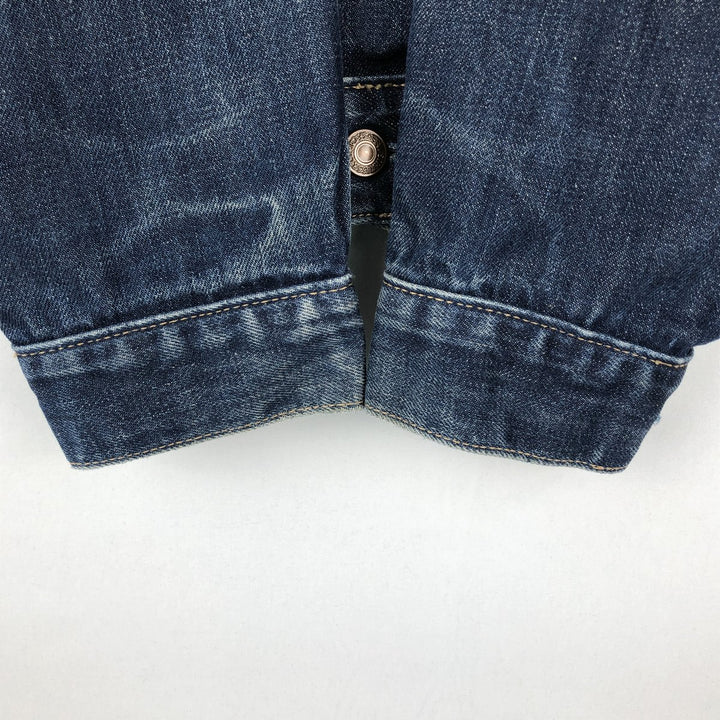 2000'S Levi's 70590-0401 Euro Model Denim Jacket (Men's Size M) cotton blue type Vintage Second Hand