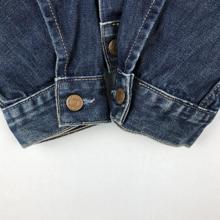 2000'S Levi's 70590-0401 Euro Model Denim Jacket (Men's Size M) cotton blue type Vintage Second Hand