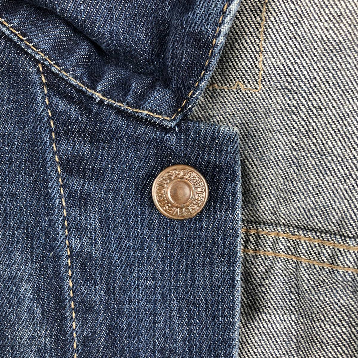 2000'S Levi's 70590-0401 Denim Jacket (Men's Size S) cotton blue type Vintage Second Hand