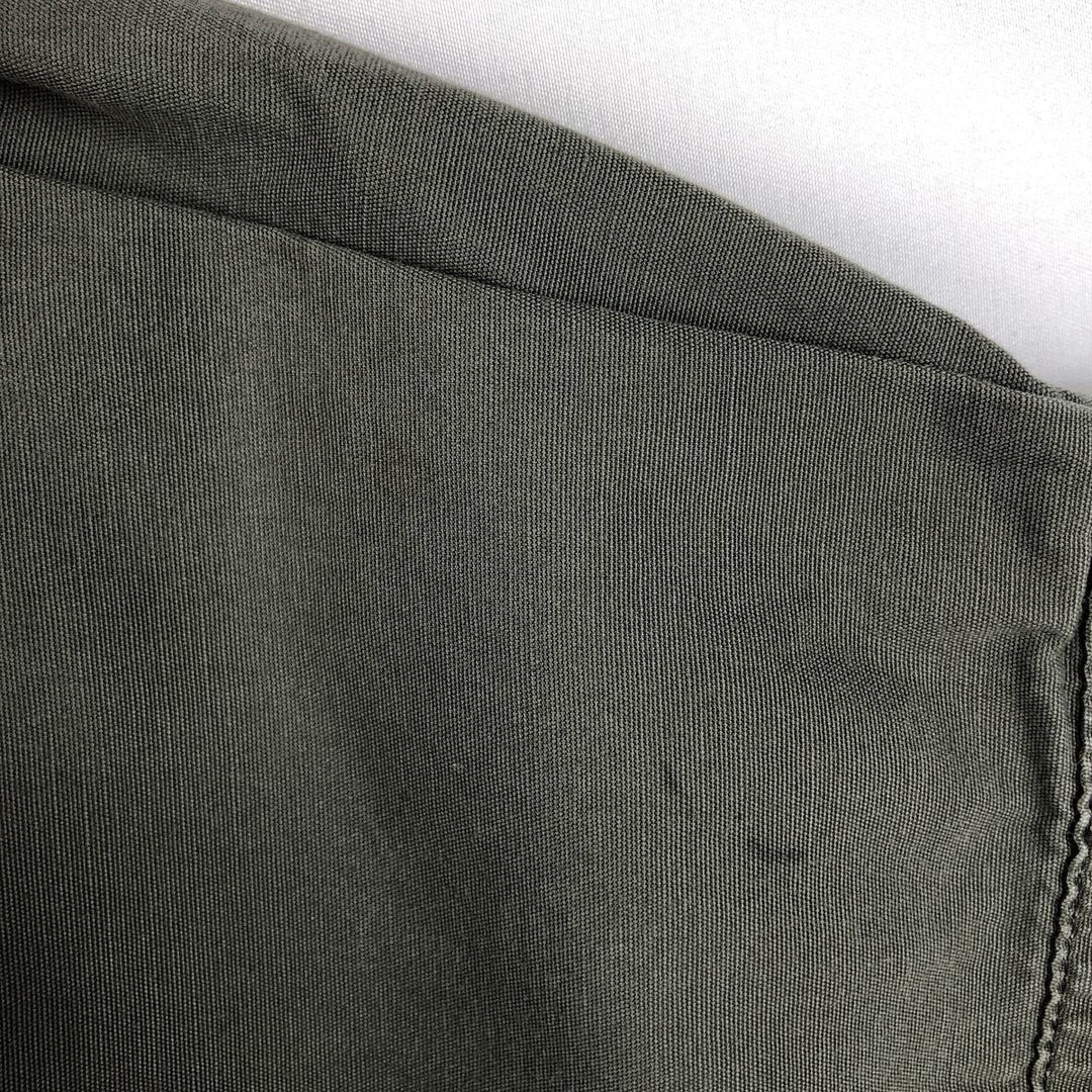 Carhartt Long Sleeve Work Shirt, Men's XL cotton Khaki type Vintage Second Hand