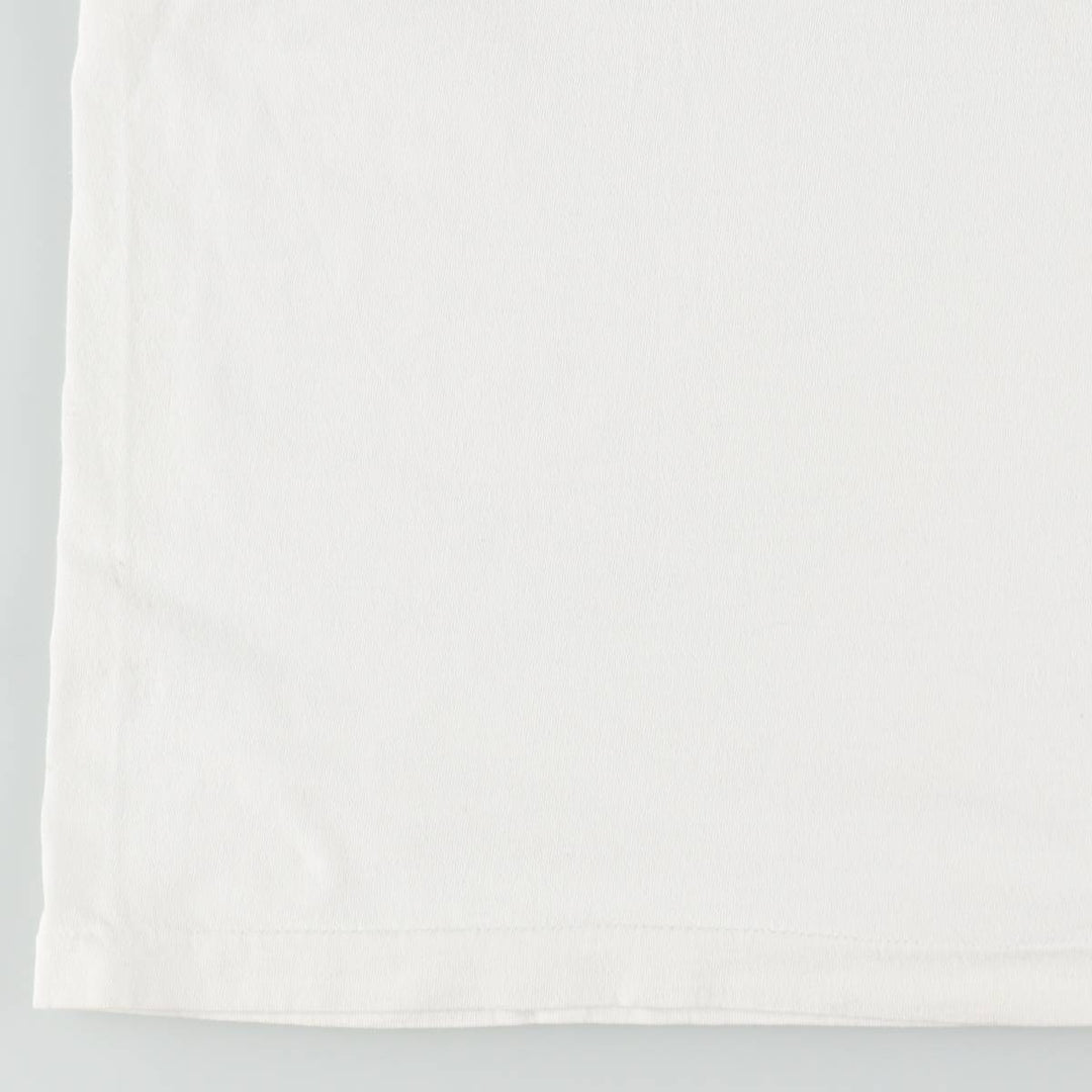 EM UNEX Advertising T-Shirt, Men's Size XL (equivalent) cotton white type Vintage Second Hand