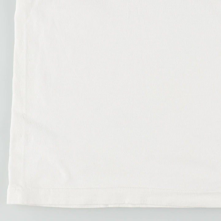 EM UNEX Advertising T-Shirt, Men's Size XL (equivalent) cotton white type Vintage Second Hand