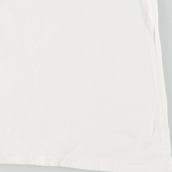 90'S Hanes BEEFY-T SYSTEM ELECTRIC Advertising T-Shirt, Made in USA, Men's Size L (approx.), Vintage cotton white type Vintage Second Hand