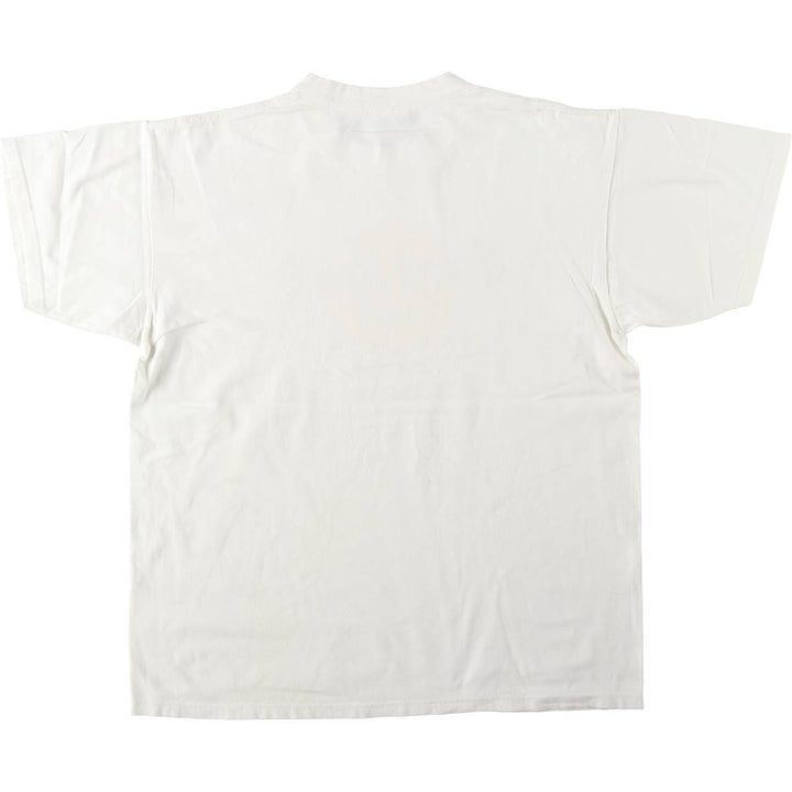 90'S HARD ROCK CAFE Hard Rock Cafe Advertising T-shirt Made in USA Men's L Vintage cotton white type Vintage Second Hand
