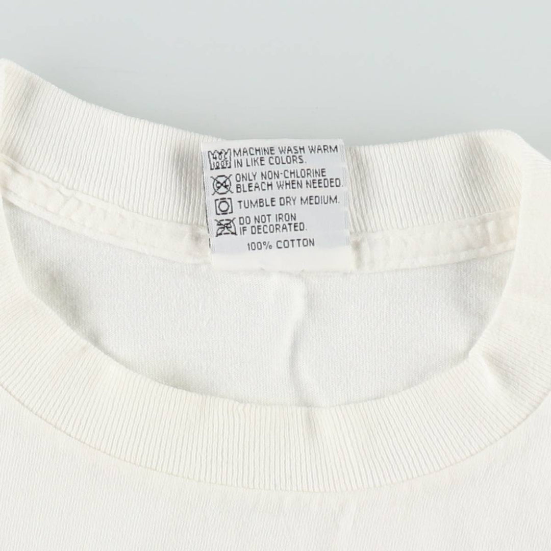 90'S HARD ROCK CAFE Hard Rock Cafe Advertising T-shirt Made in USA Men's XL Vintage cotton white type Vintage Second Hand