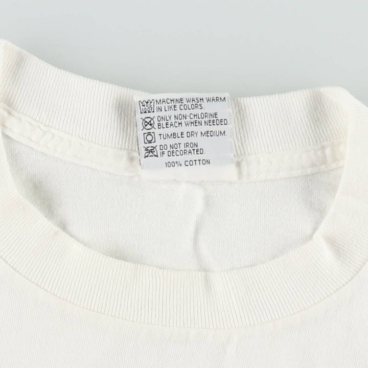 90'S HARD ROCK CAFE Hard Rock Cafe Advertising T-shirt Made in USA Men's XL Vintage cotton white type Vintage Second Hand