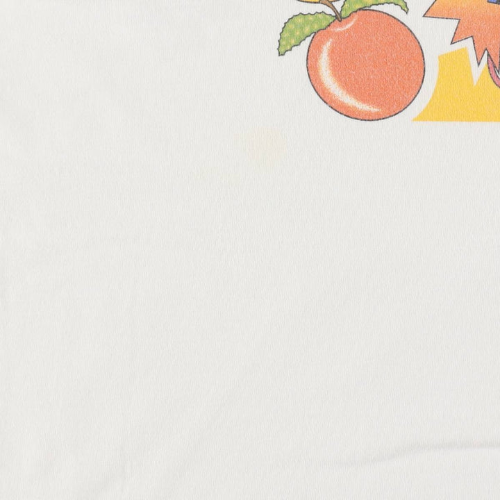 90'S HARD ROCK CAFE Heavy Tee Advertising T-shirt Made in USA Men's XL Vintage cotton white type Vintage Second Hand