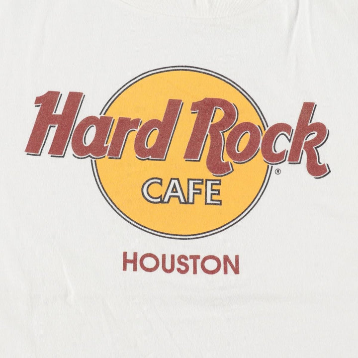 90'S HARD ROCK CAFE Hard Rock Cafe Advertising T-shirt Made in USA Men's L Vintage cotton black type Vintage Second Hand