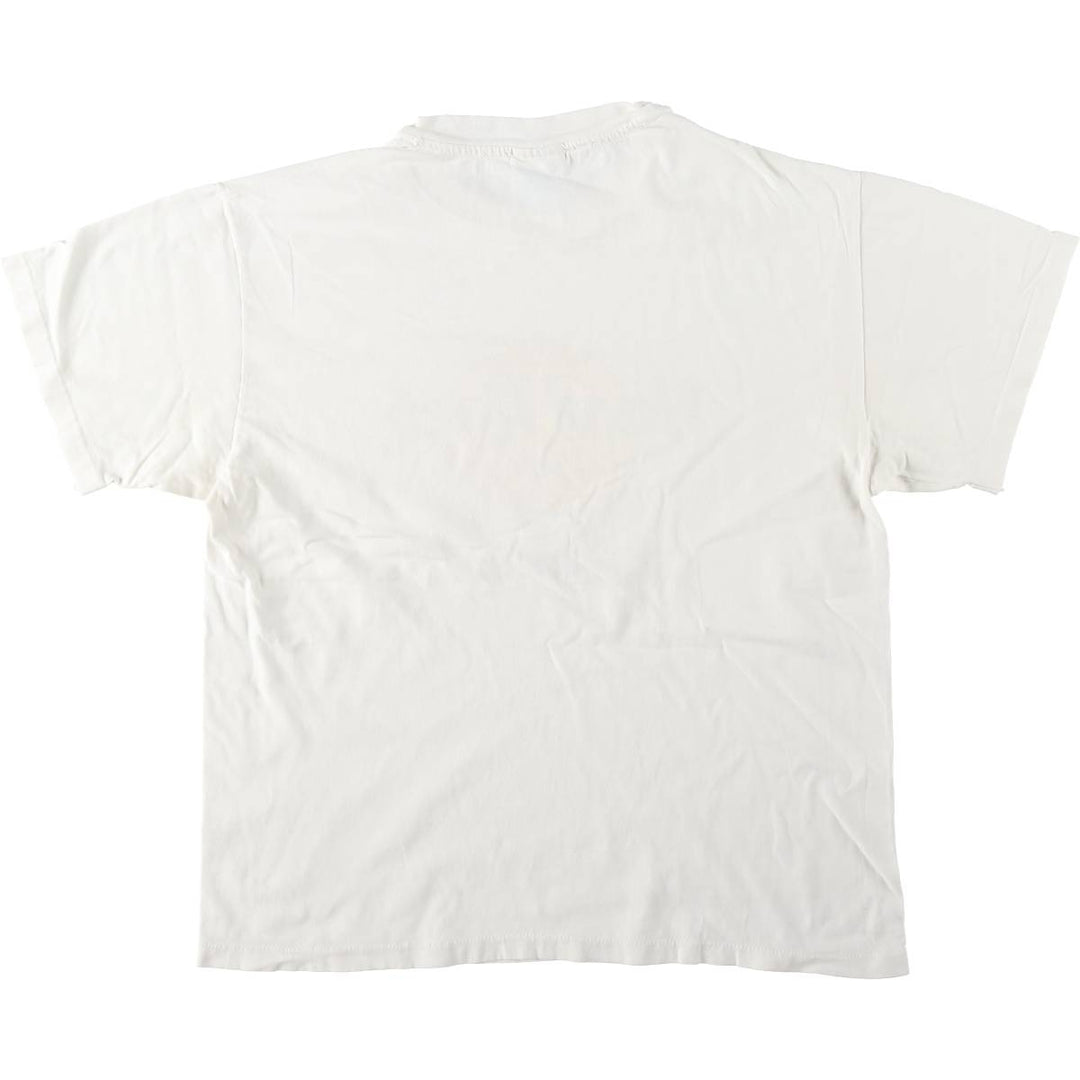 90'S HARD ROCK CAFE Hard Rock Cafe Advertising T-shirt Made in USA Men's L Vintage cotton white type Vintage Second Hand