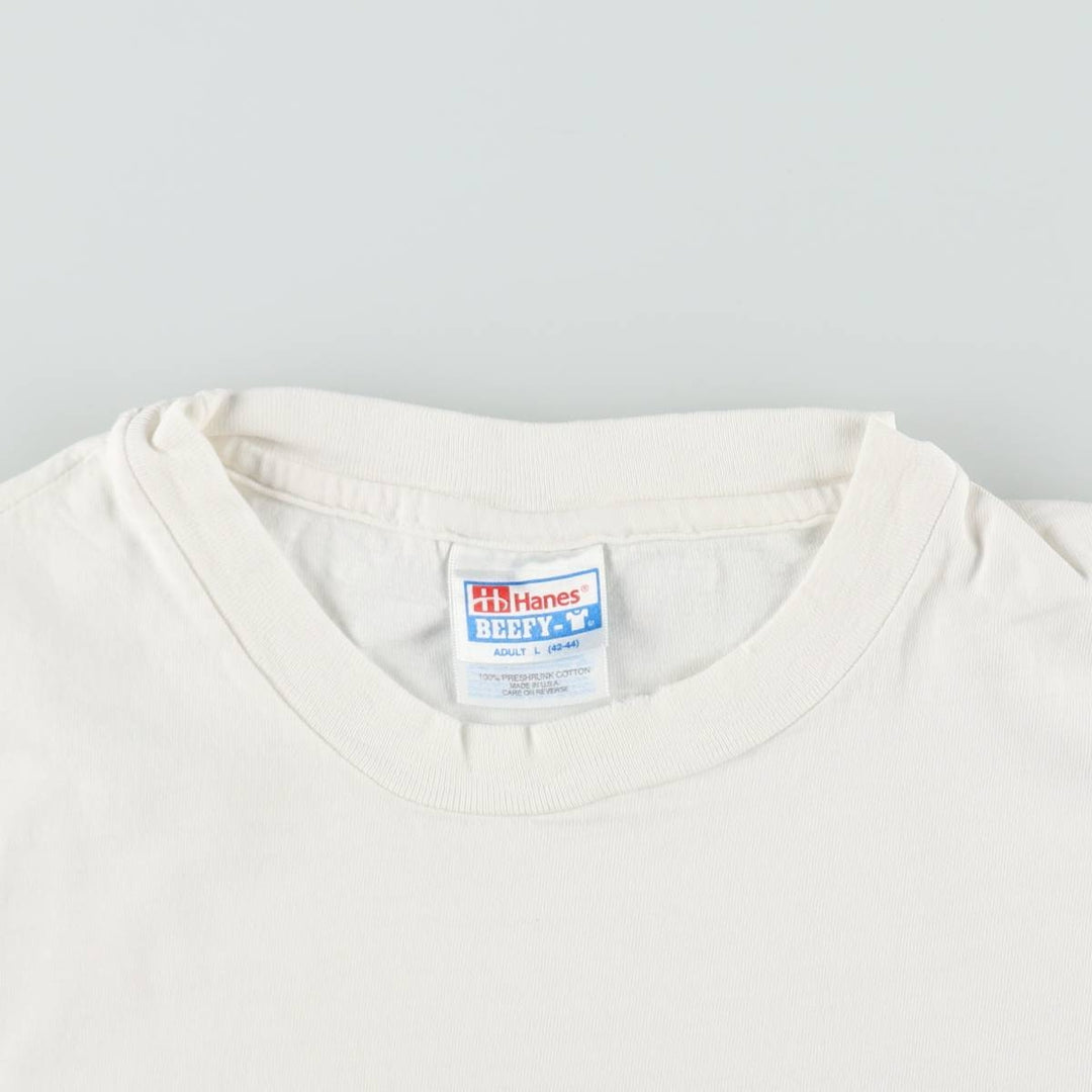 90'S HARD ROCK CAFE Hard Rock Cafe Advertising T-shirt Made in USA Men's L Vintage cotton white type Vintage Second Hand