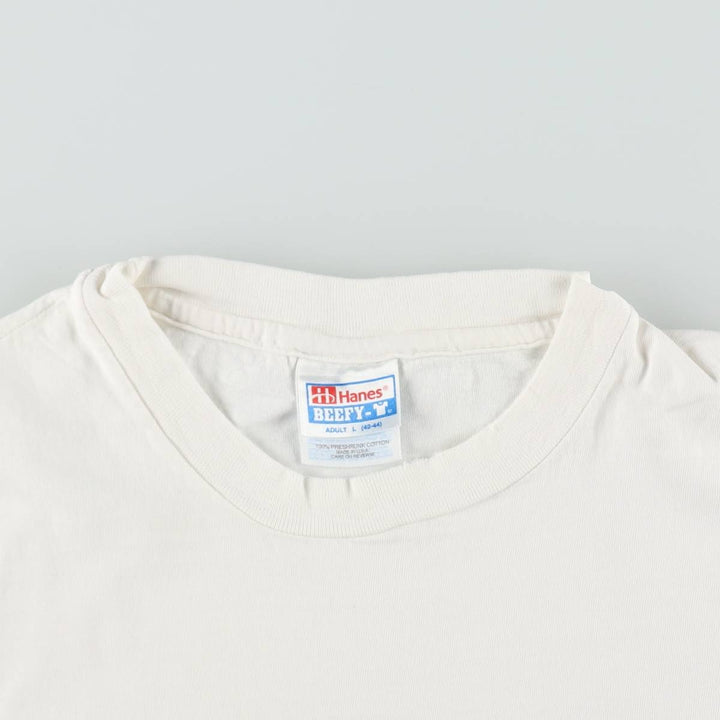 90'S HARD ROCK CAFE Hard Rock Cafe Advertising T-shirt Made in USA Men's L Vintage cotton white type Vintage Second Hand
