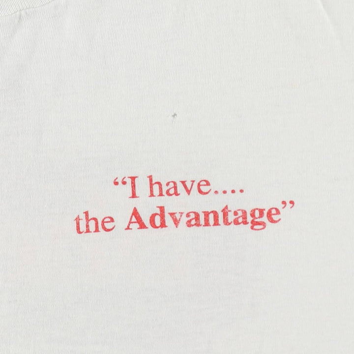 90'S Fruit of the Loom BEST Sheraton Casino Advertising T-Shirt, Made in USA, Men's XL equivalent, Vintage cotton white type Vintage Second Hand