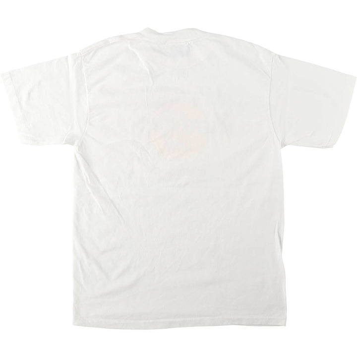 90'S HARD ROCK CAFE Hard Rock Cafe Advertising T-shirt Made in USA Men's L Vintage cotton white type Vintage Second Hand