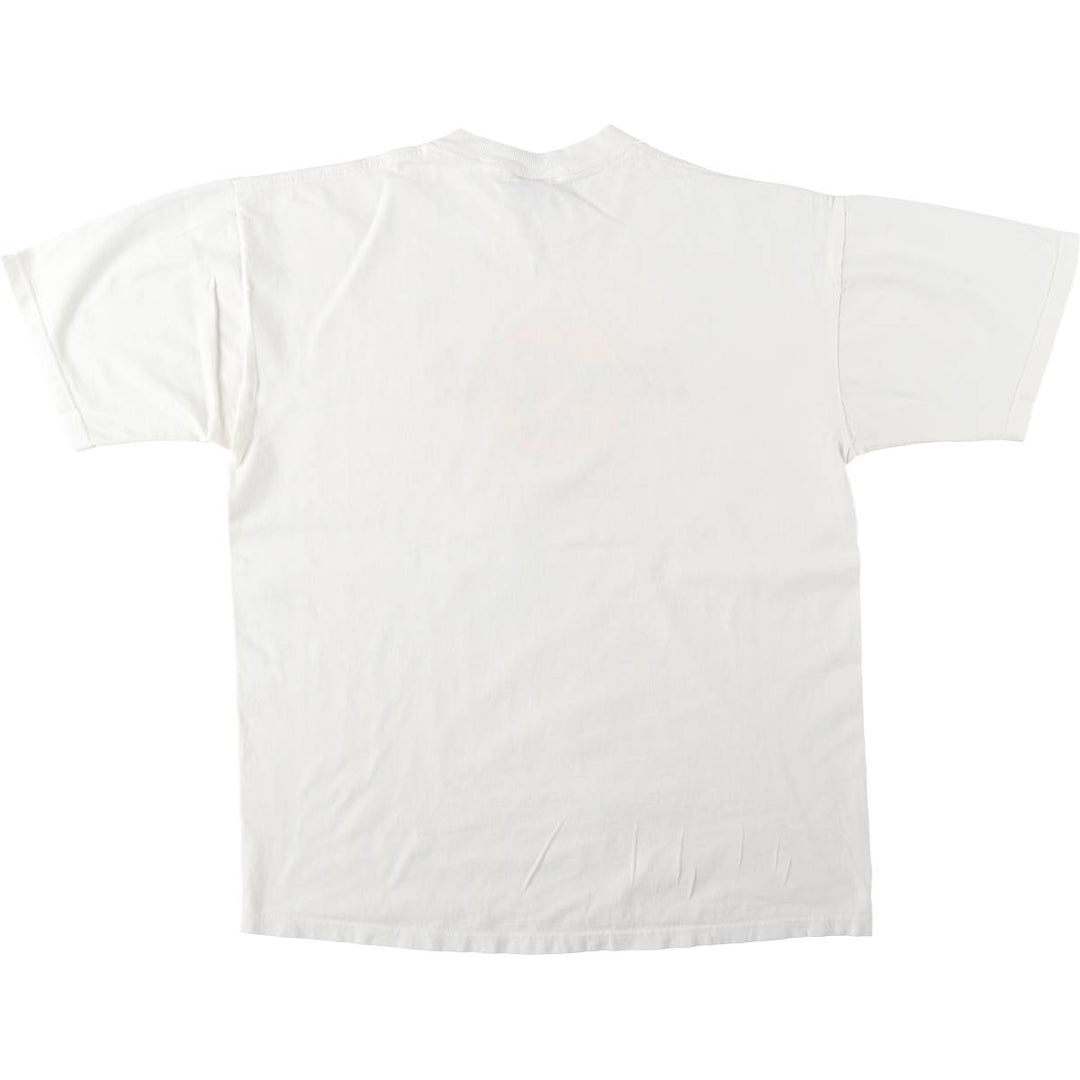 90'S HARD ROCK CAFE Hard Rock Cafe Advertising T-shirt Made in USA Men's L Vintage cotton white type Vintage Second Hand