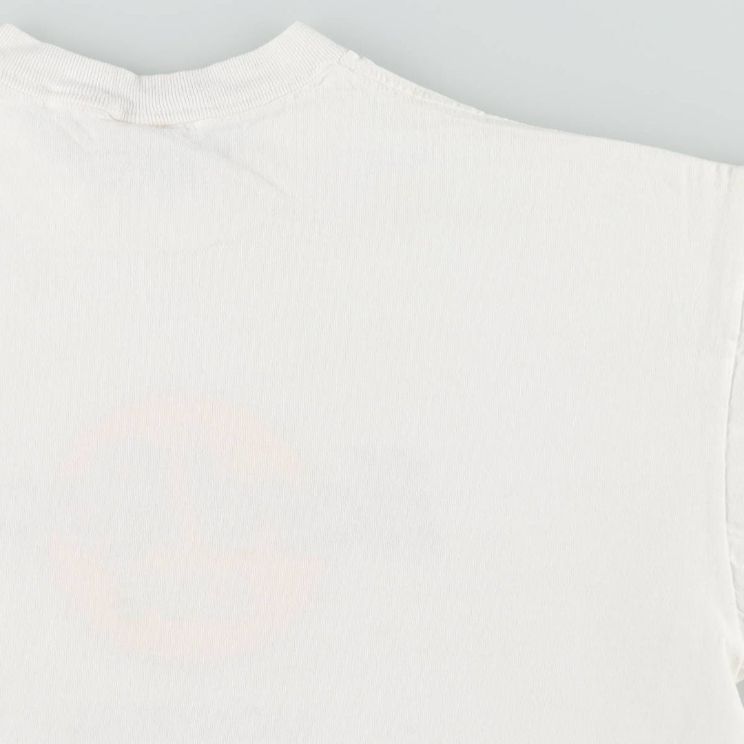 90'S HARD ROCK CAFE Hard Rock Cafe Advertising T-shirt Made in USA Men's L Vintage cotton white type Vintage Second Hand