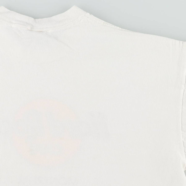 90'S HARD ROCK CAFE Hard Rock Cafe Advertising T-shirt Made in USA Men's L Vintage cotton white type Vintage Second Hand