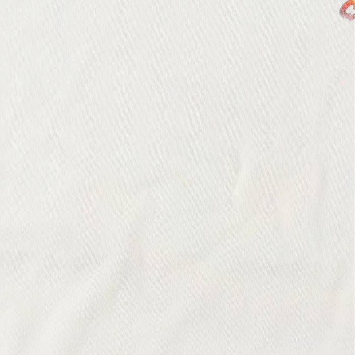 2000'S TABASCO advertising T-shirt, men's size L (approx.) cotton white type Vintage Second Hand