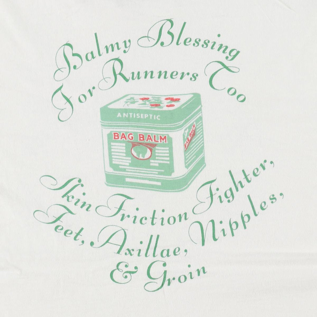 1970'S Hanes BEEFY-T Winter Solstice Beach Marathons Advertising T-Shirt, Made in USA, Men's Size L (approx.), Vintage cotton white type Vintage Second Hand