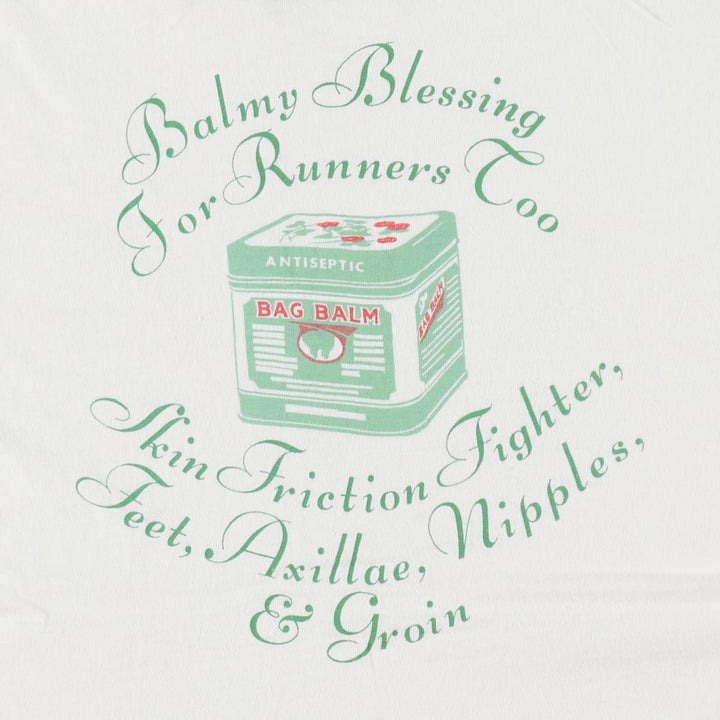 1970'S Hanes BEEFY-T Winter Solstice Beach Marathons Advertising T-Shirt, Made in USA, Men's Size L (approx.), Vintage cotton white type Vintage Second Hand