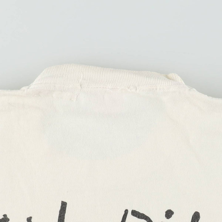 ~90'S Kaila Rosenhek 7UP Fido Dido Advertising T-Shirt, Made in Canada, Men's Size M (approx.), Vintage cotton white type Vintage Second Hand