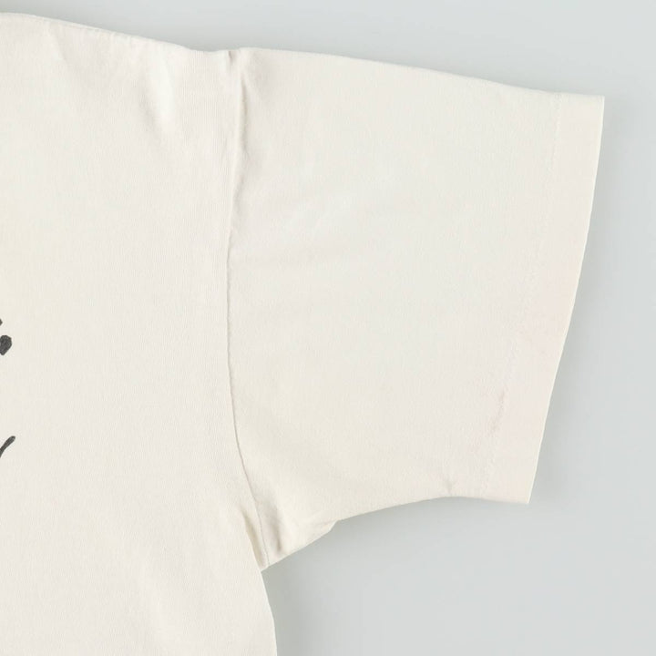 ~90'S Kaila Rosenhek 7UP Fido Dido Advertising T-Shirt, Made in Canada, Men's Size M (approx.), Vintage cotton white type Vintage Second Hand