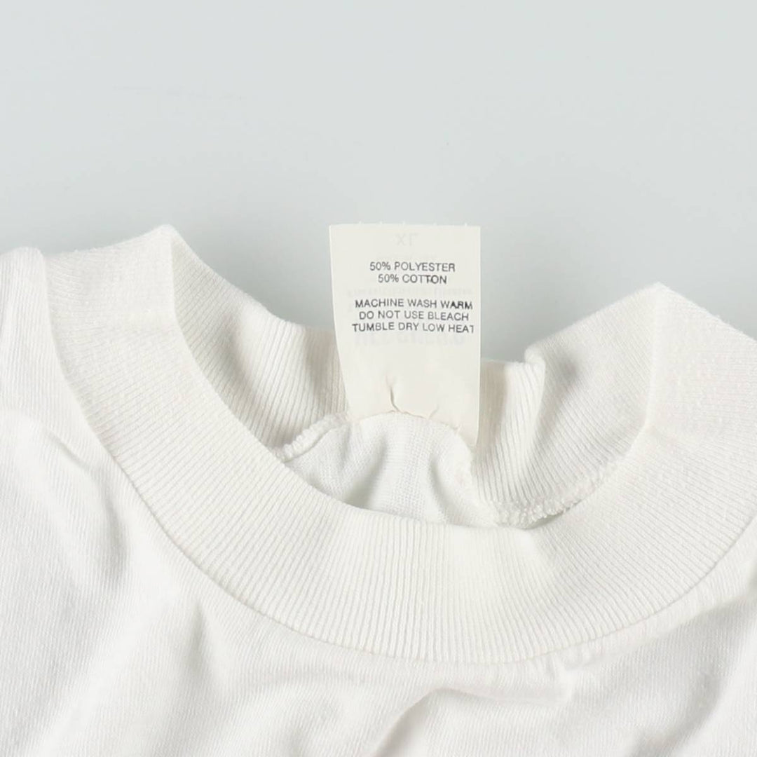 HERSHEY'S Advertising T-Shirt, Made in USA, Men's XL equivalent, Vintage. polyester white type Vintage Second Hand