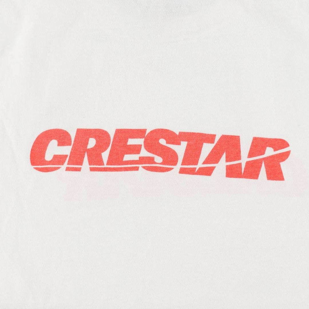 90'S ONEITA Advertising T-Shirt, Made in USA, Men's XL, Vintage cotton white type Vintage Second Hand