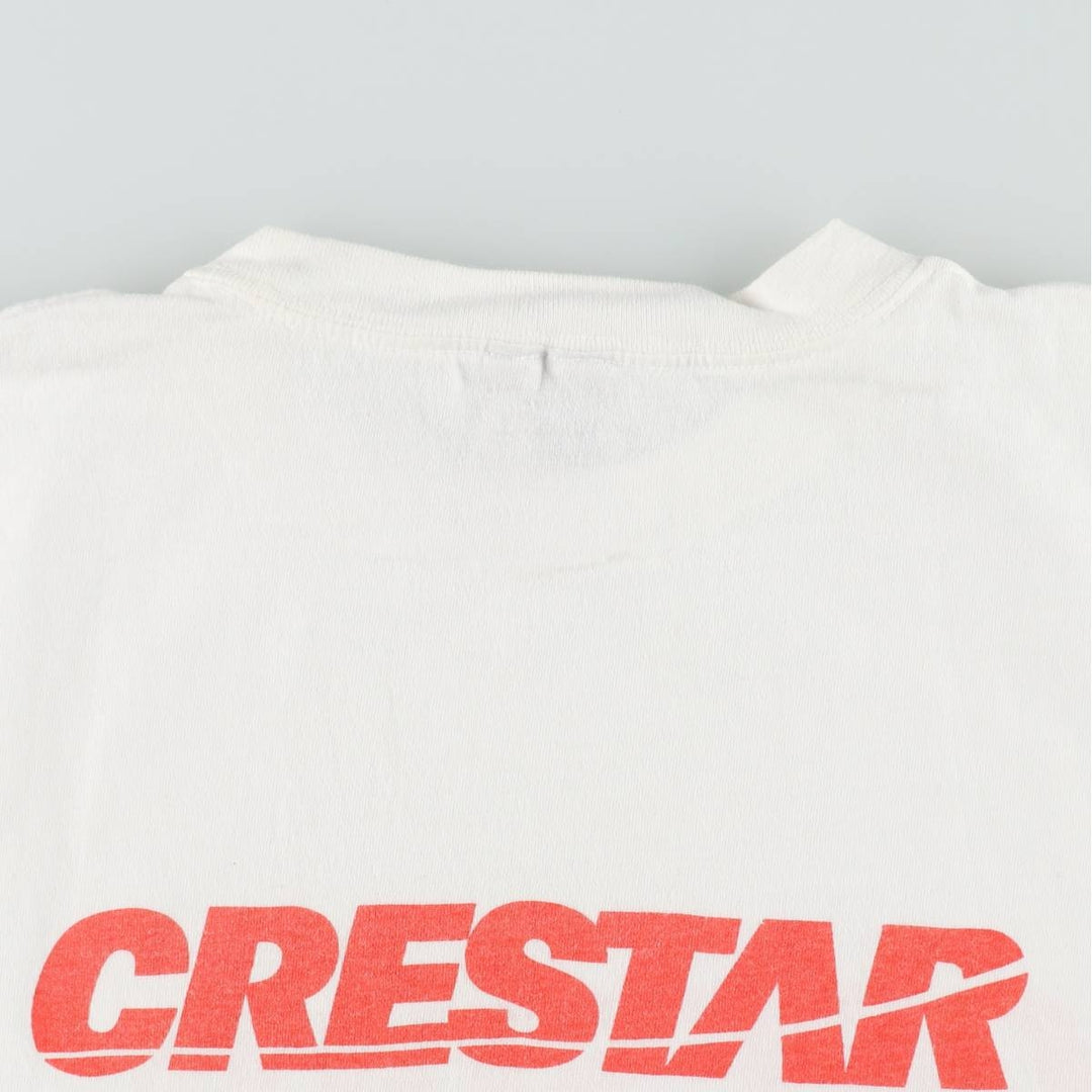 90'S ONEITA Advertising T-Shirt, Made in USA, Men's XL, Vintage cotton white type Vintage Second Hand